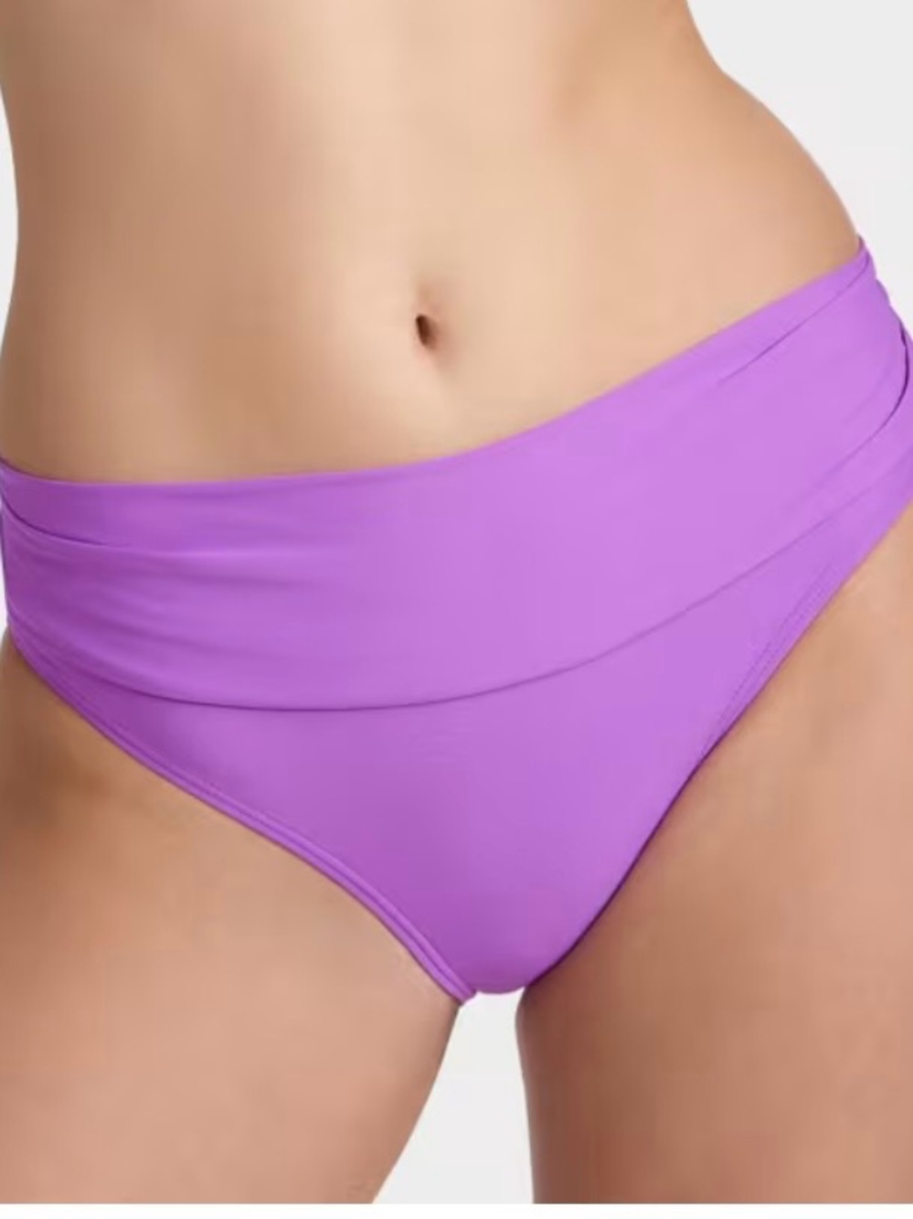 Sunsets Unforgettable Hipster Bikini Bottom in Lavender (Berry Burst)